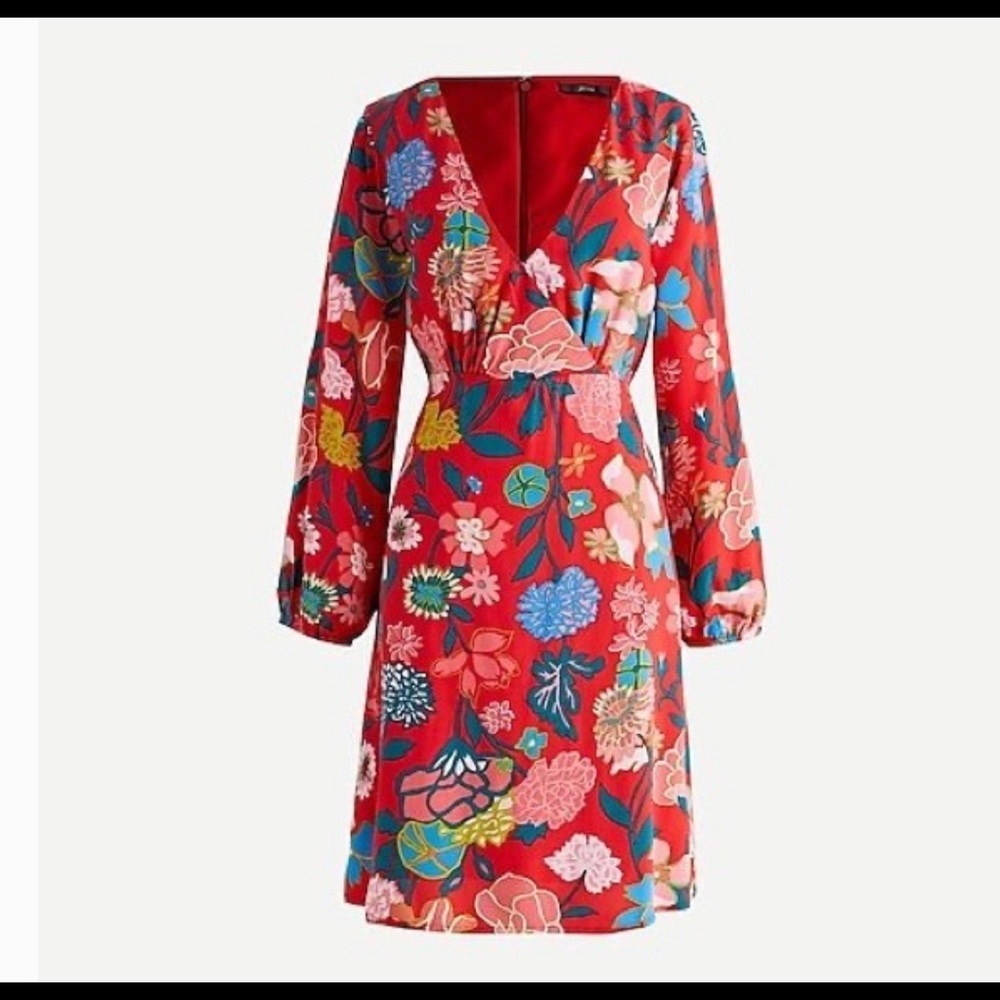 J. Crew floral dress